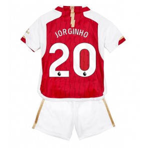Maillot de foot Arsenal Jorginho Frello #20 Domicile enfant 2023-24 Manches Courte (+ pantalon court)